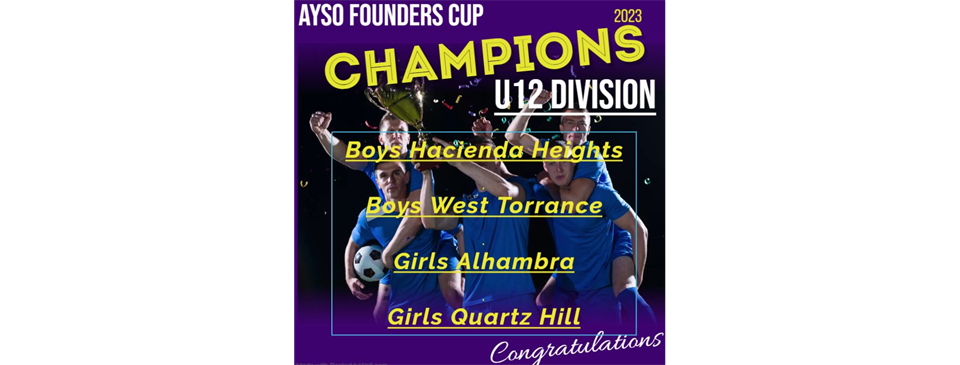 U12 Champs